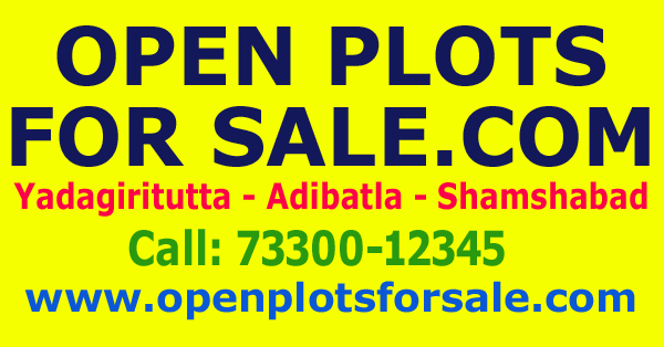 East / Corner Facing Plots For Sale In Shamshabad | Open Plots For Sale In Yadagirigutta