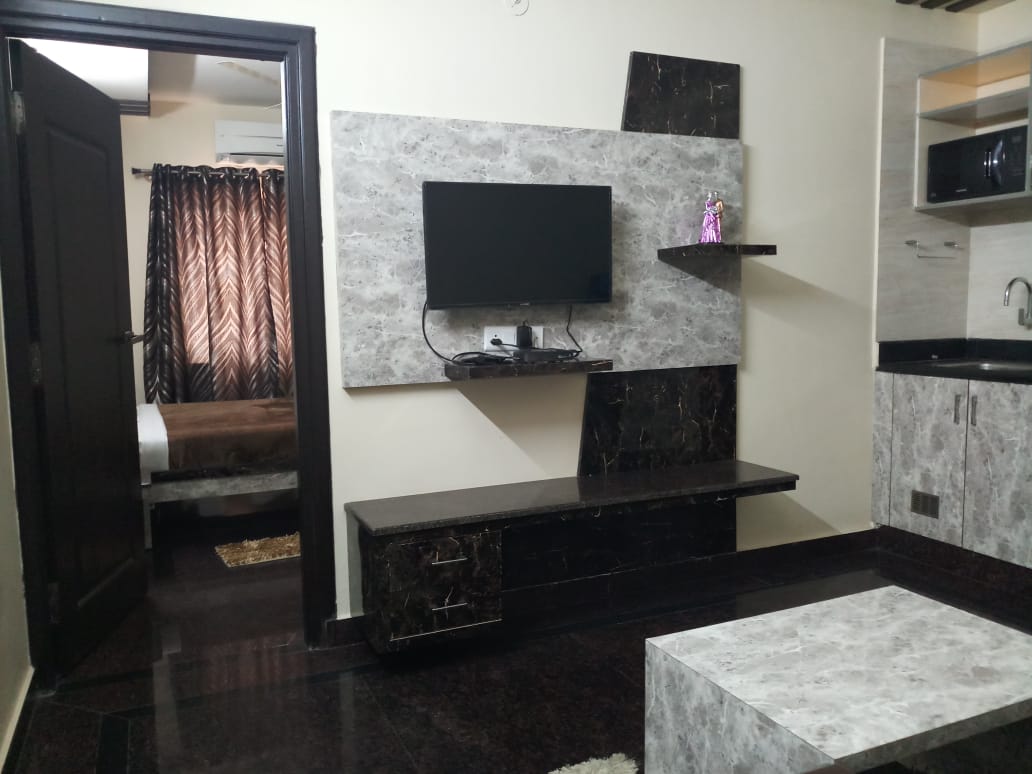 LUXURY 1 BHK FULLY FURNISHED STUDIO FLATS FOR RENT   HSR 2nd  SECTOR NEAR SAI BABA TEMPLE