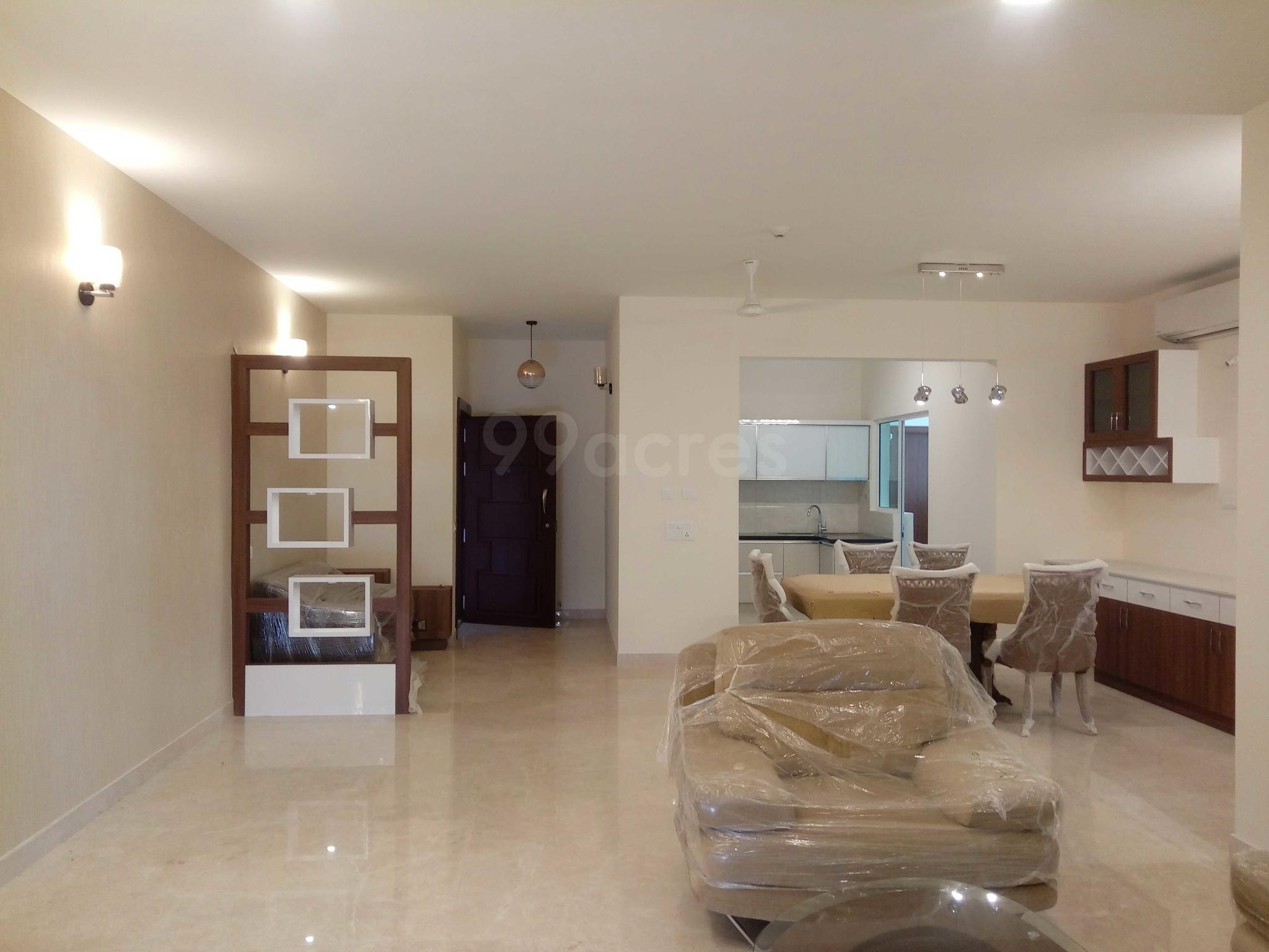 Hebbal: Beautiful 3 bedroom furnished flat for sale