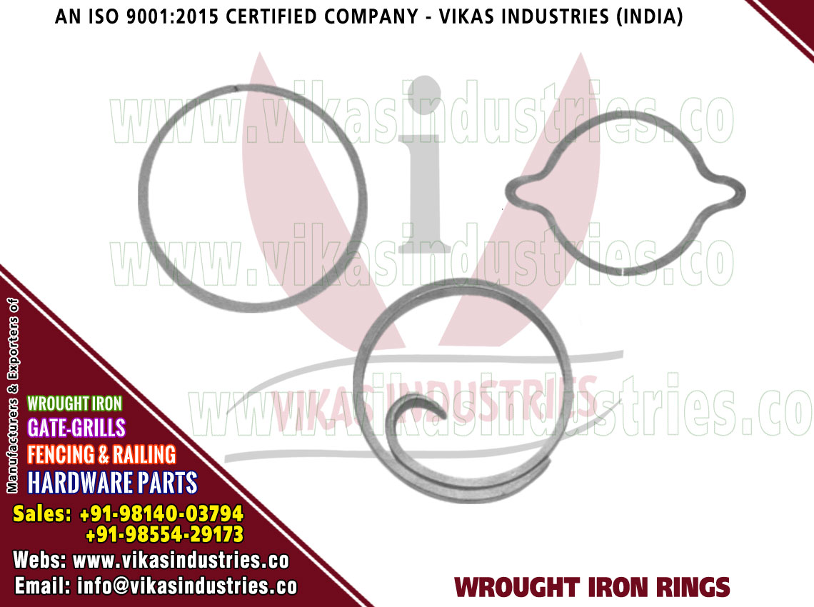 Decorative wrought iron ornamental iron components  fencing & railing hardware parts  gate grill items exporters in India UK  USA  Germany  Italy  Canada  UAE http://www vikasindustries co contact no