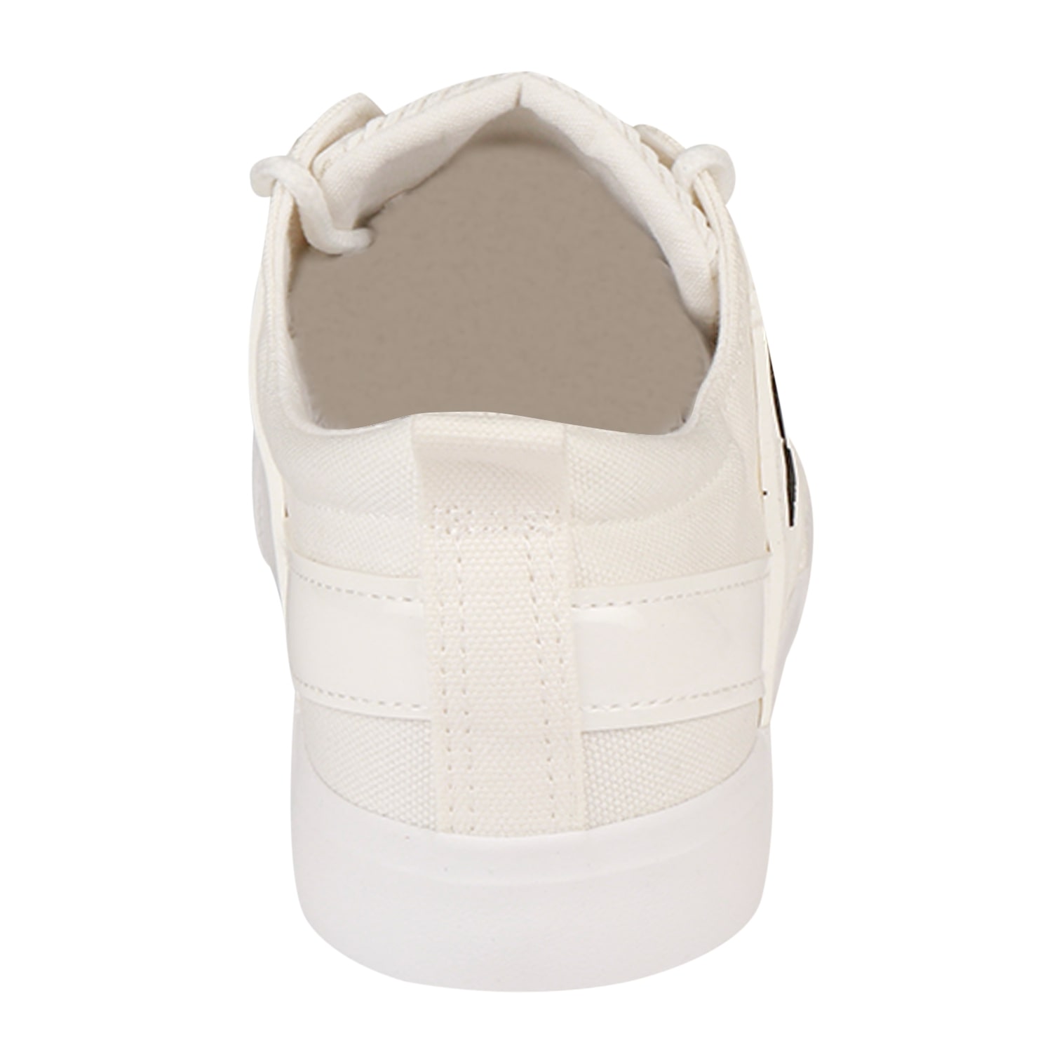Buy Cefiro Maxwell White Canvas Shoes For Men Online ~ Get Up to 50  off! ~